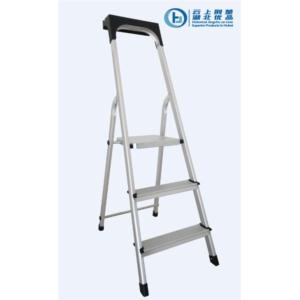 ALUMINUM STEP LADDER WITH TOOL TRAY