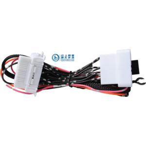 Car alarm OEM design male and female wiring harnesses