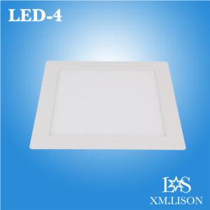 Recessed square led panel light
