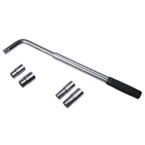 Extendable lug wrench
