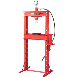 20T hydraulic shop press with single pump