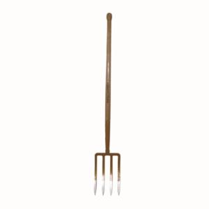 Wooden handle Rolling Forged Spading Fork