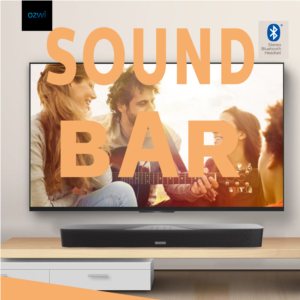 ozwi Bluetooth TV Speakers Soundbar
