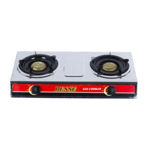 Gold Double Burner  Stainless Steel Gas Stove