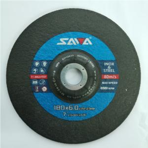 SAWA European Market 180x6x22mm 7 inch metal grinding wheel