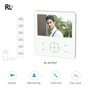Two-wire building video intercom system indoor monitor 7
