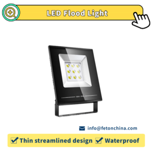 Ultrathin 30W 50W 100W 150W LED Flood light Lamp Energy Saving Waterproof Customized Modular Floodlight for Square Lighting Garden Lighting FT Series 9735
