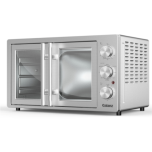 French door style electric oven