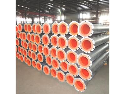 Polylined Pipe for Center Pivot