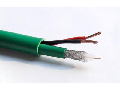Coaxail cable with Power cord