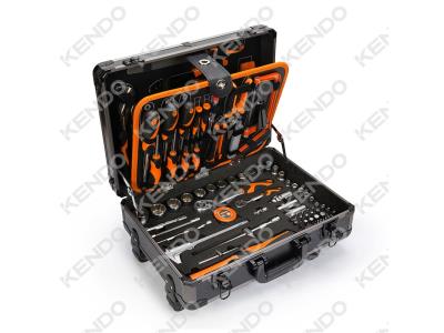161pc Aluminum Trolley Tool Set