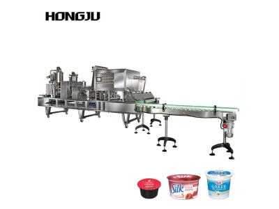 plastic cup filling sealing machine