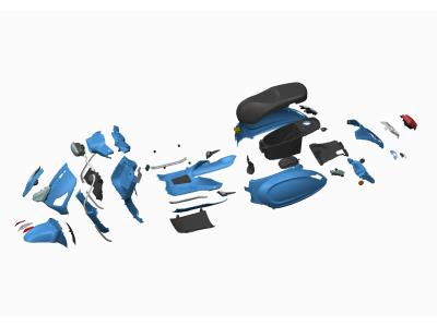scooter plastic parts
