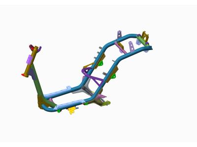 scooter steel frame