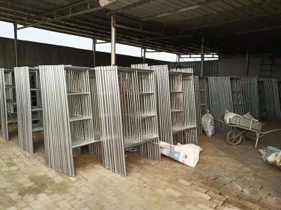 Ladder frame scaffolding