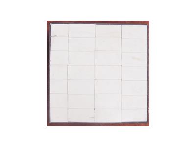Ceramic and steel composite lining