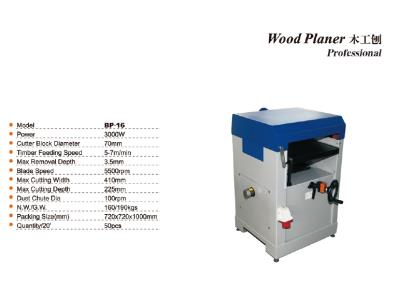 Wood planner