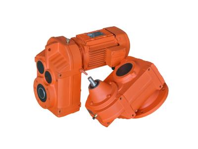 parallel shaft helical geared motor