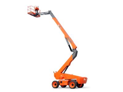Self-Prepolled engine articulated boom