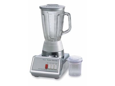 Glass jar blender