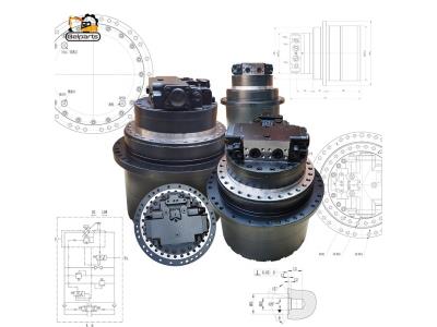 TM40 GM40 final drive assembly