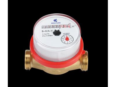 single-jet water meter dry type