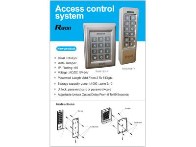 stand alone access control reader