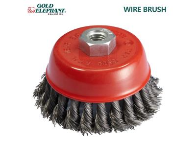 diameter 75 to 175mm Single Section Brushes Standard Twist
