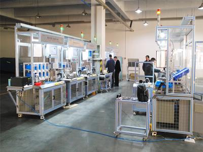 Supercharger assembly line