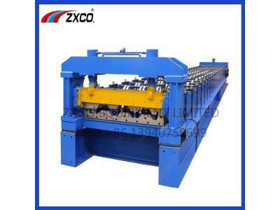 FLOOR DECKING SHEET ROLL FORMIGN MACHINE