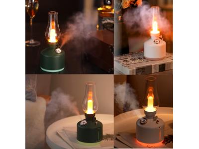Humidifier with romantic warm light