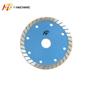 Sintered turbo diamond blade