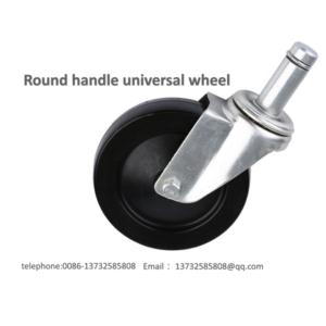 Round handle universal wheel