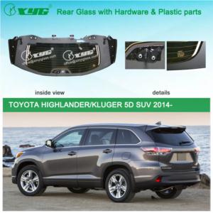 Rear Glass with Hardware & Plastic parts