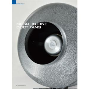 METAL IN-LINE DUCT FANS