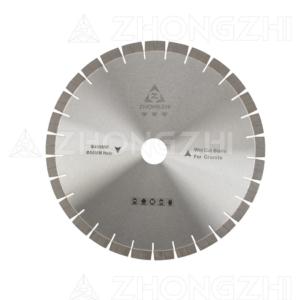 Brazed blade for Granite with array pattern segments (Silence or Non-silence)