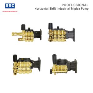 Horizontal Shift Industrial Triplex Pump