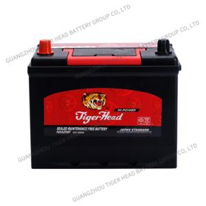 Tiger Head Brand N50ZMF 12V 60AH Car Lead Acid Battery