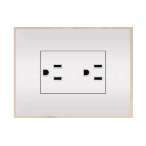 doubel 2P+T SOCKET