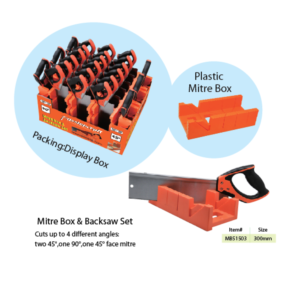 saw+plastic mitre box