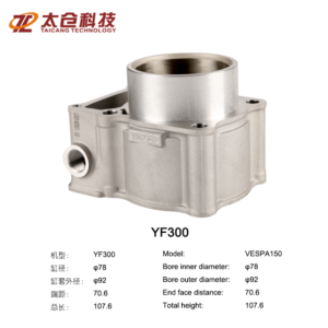 Cylinder block for motorcycle