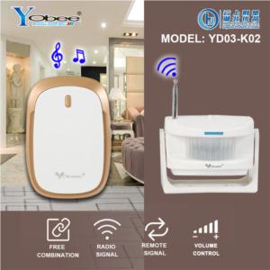Infrared split welcome doorbell