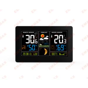 Wireless Atomic Color Weather Station with USB Charging