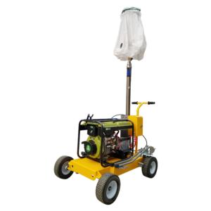 Trailer mobile light tower