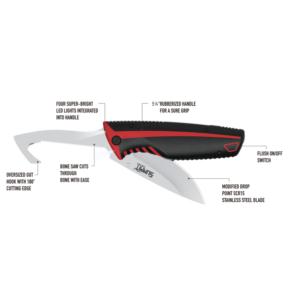 Lighted Folding Field Dressing Knife