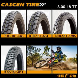 Motorcycle tire/tyre 3.00-18 、2.75-18、3.25-18、3.50-18、2.50-18 TT/TLCASCEN