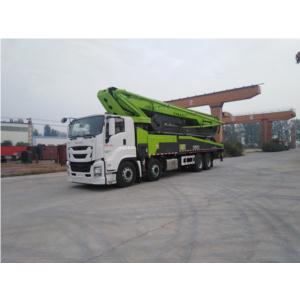 Concrete pump truck