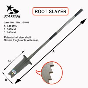 SPADE WITH METAL HANDL