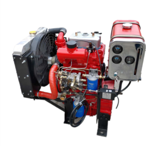 2cylinders 3000rpm diesel engine for fire pump
