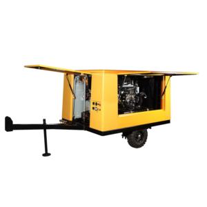 TRENTY PORTABLE DIESEL SCREW AIR COMPRESSOR